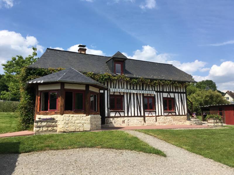 Belle maison Normande à vendre T4 - 76940 La Mailleraye sur Seine - Secteur calme