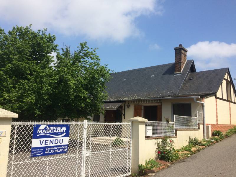 Exclusivité - Maison individuelle à vendre en bon état général située à Saint Wandrille Rançon, secteur calme et vue dégagée