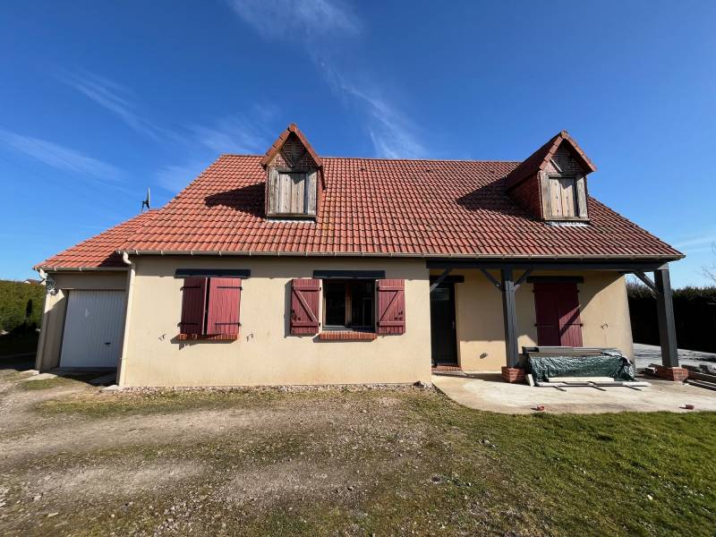Pavillon à vendre, offrant de beaux volumes, et viable de plain pied sur l'axe Yvetot / Fréville